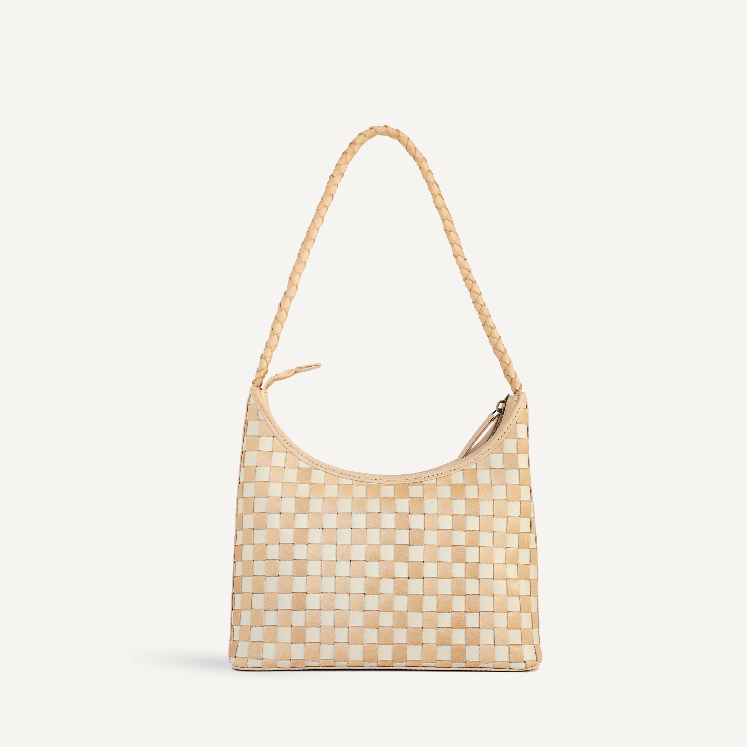 Marni Small - Cream x Caramel Check