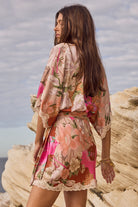 Floridian Lace Mini Dress