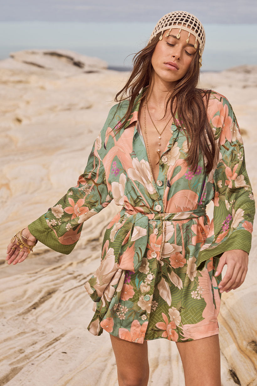 Floridian Shirt Dress