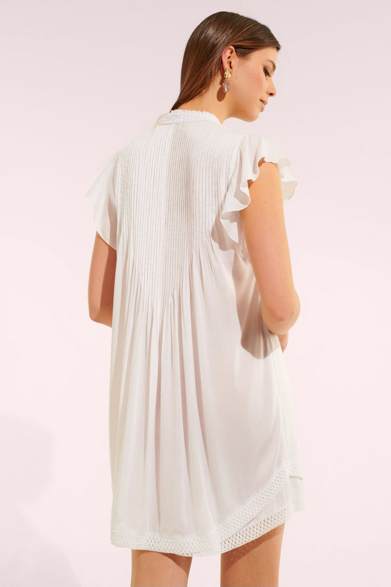 Sasha Mini Dress - Optic White