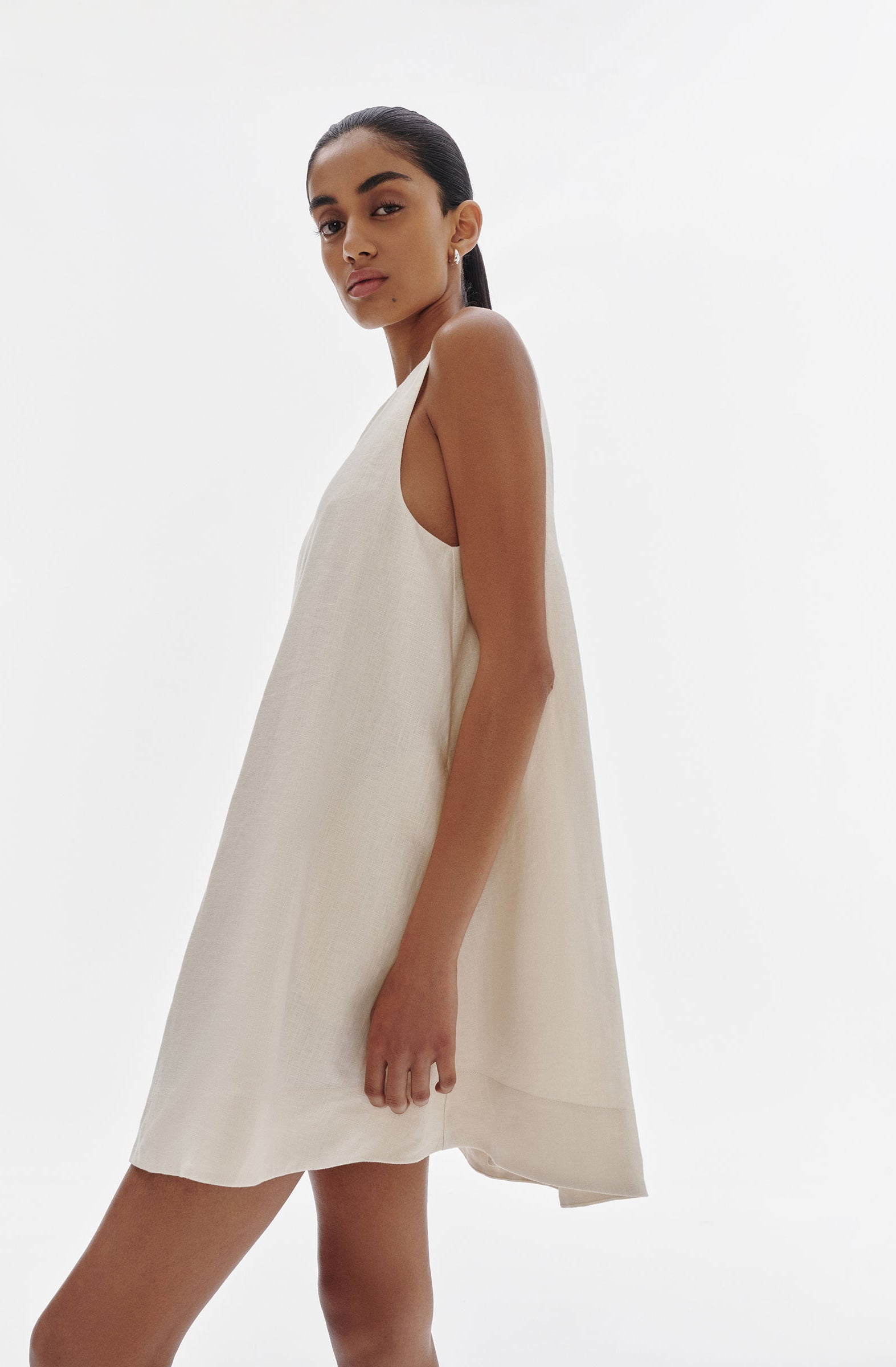 Nemi Linen Mini Dress