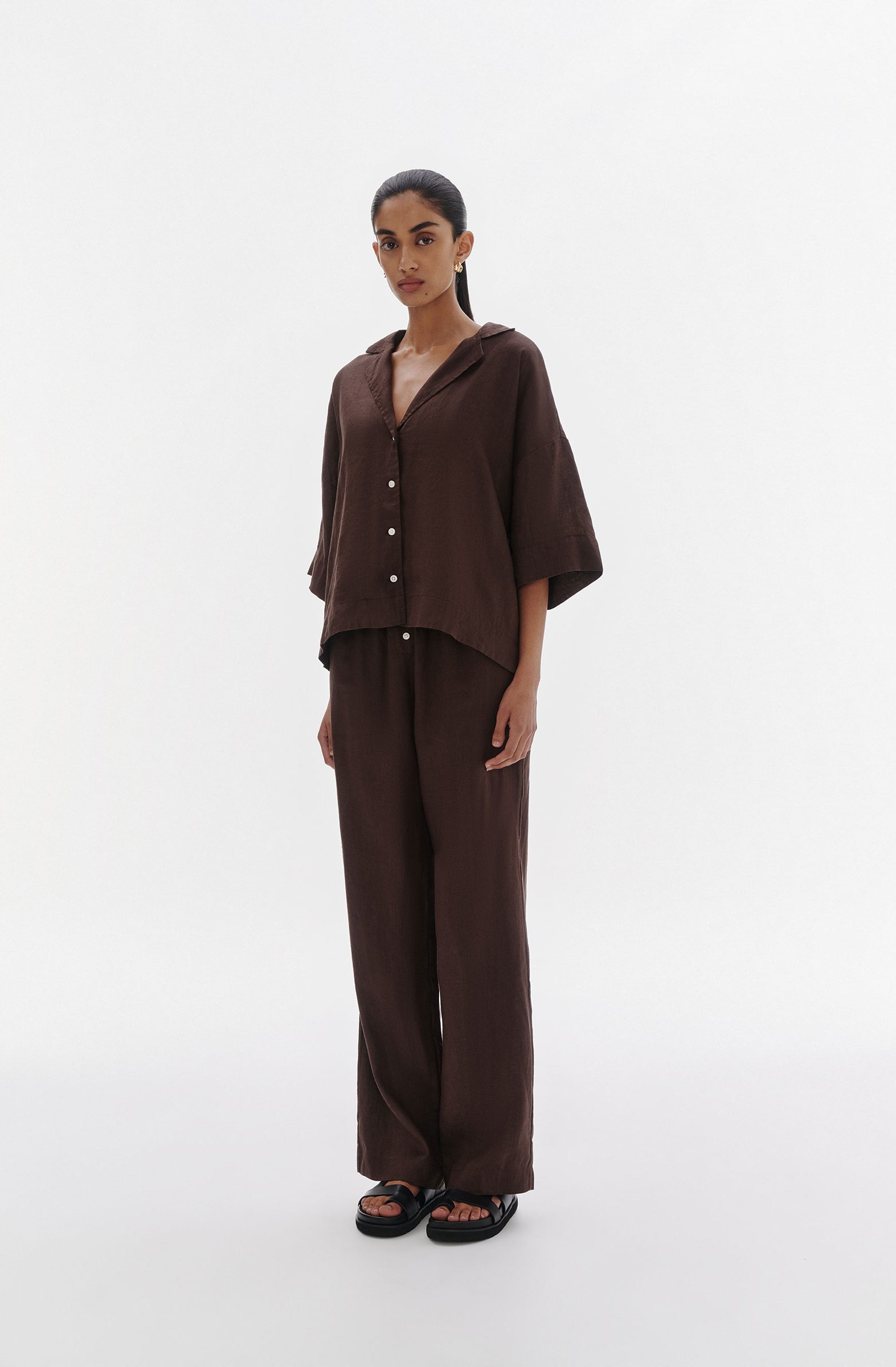 Lounge Linen Shirt