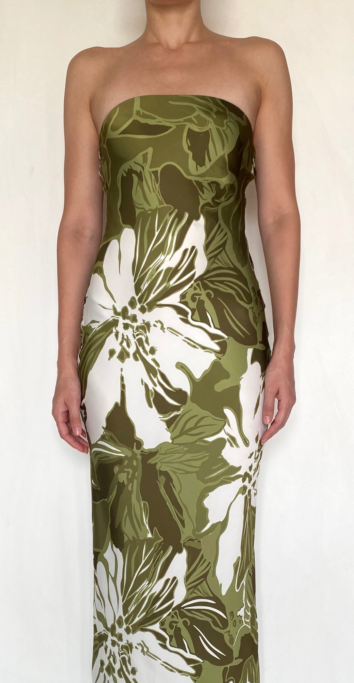 STRAPLESS MAXI DRESS