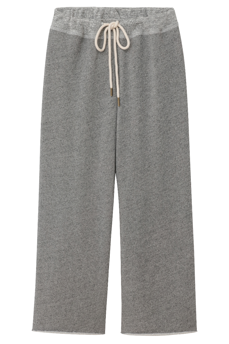 THE WIDE LEG CROPPED SWEATPANT
