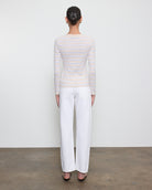 Cotton Stripe Classic L/S Tee