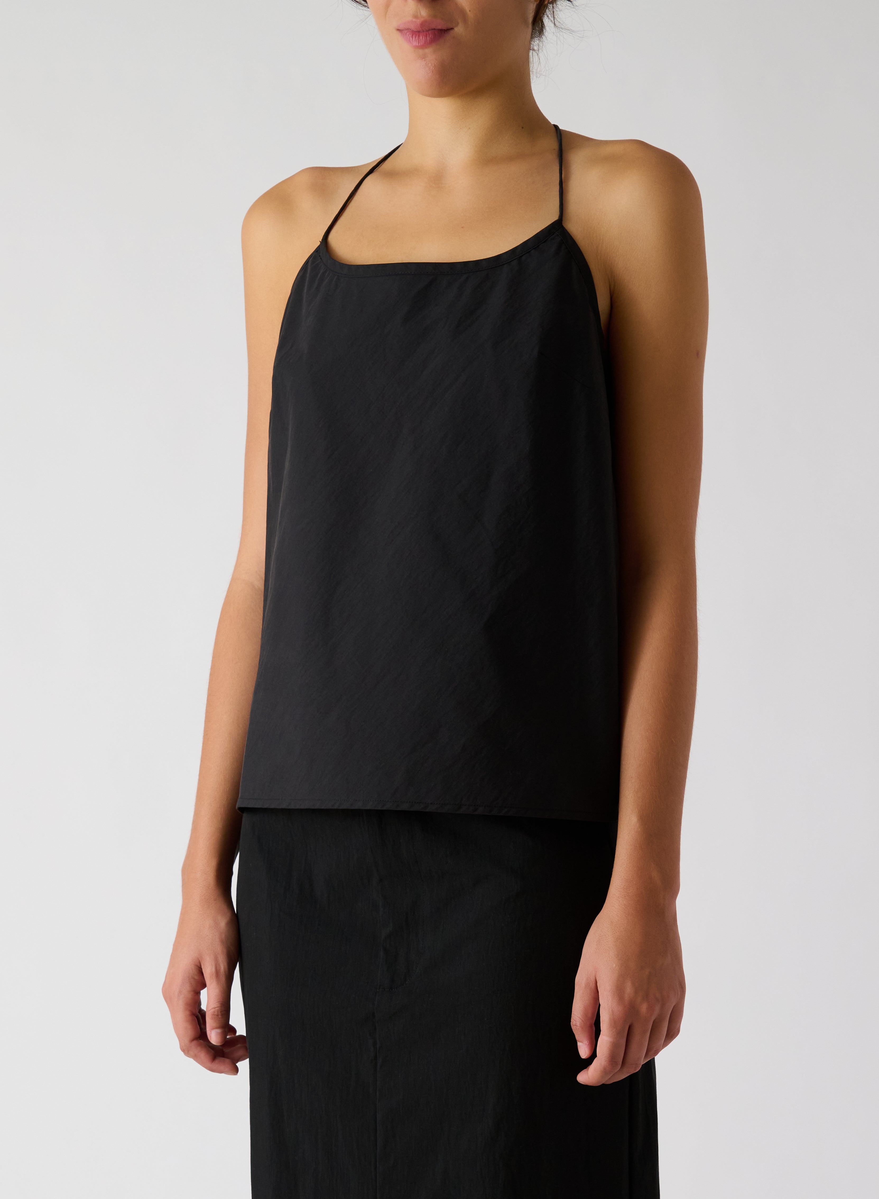 Toggle Tank in Black Nylon