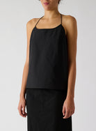 Toggle Tank in Black Nylon