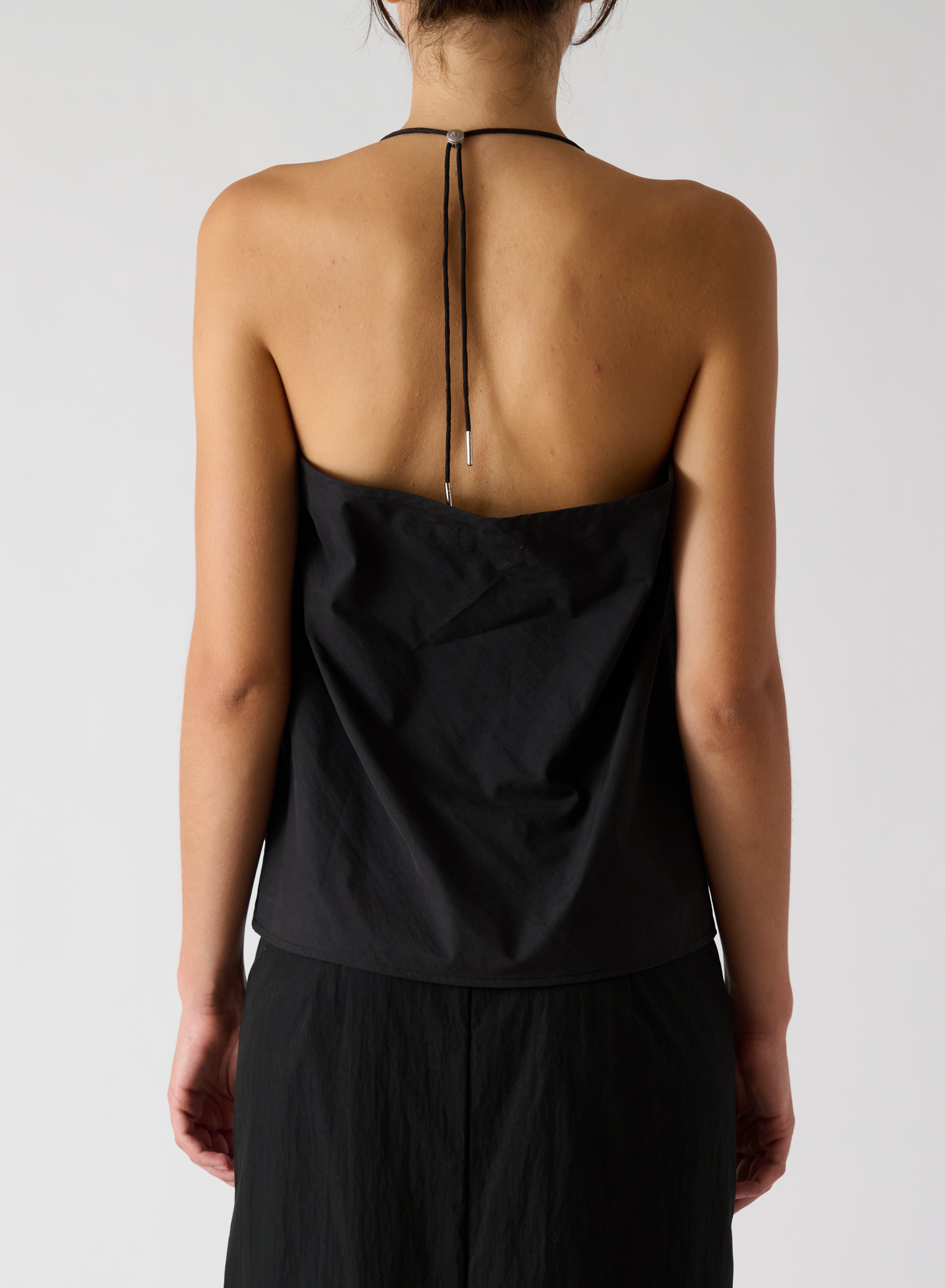 Toggle Tank in Black Nylon