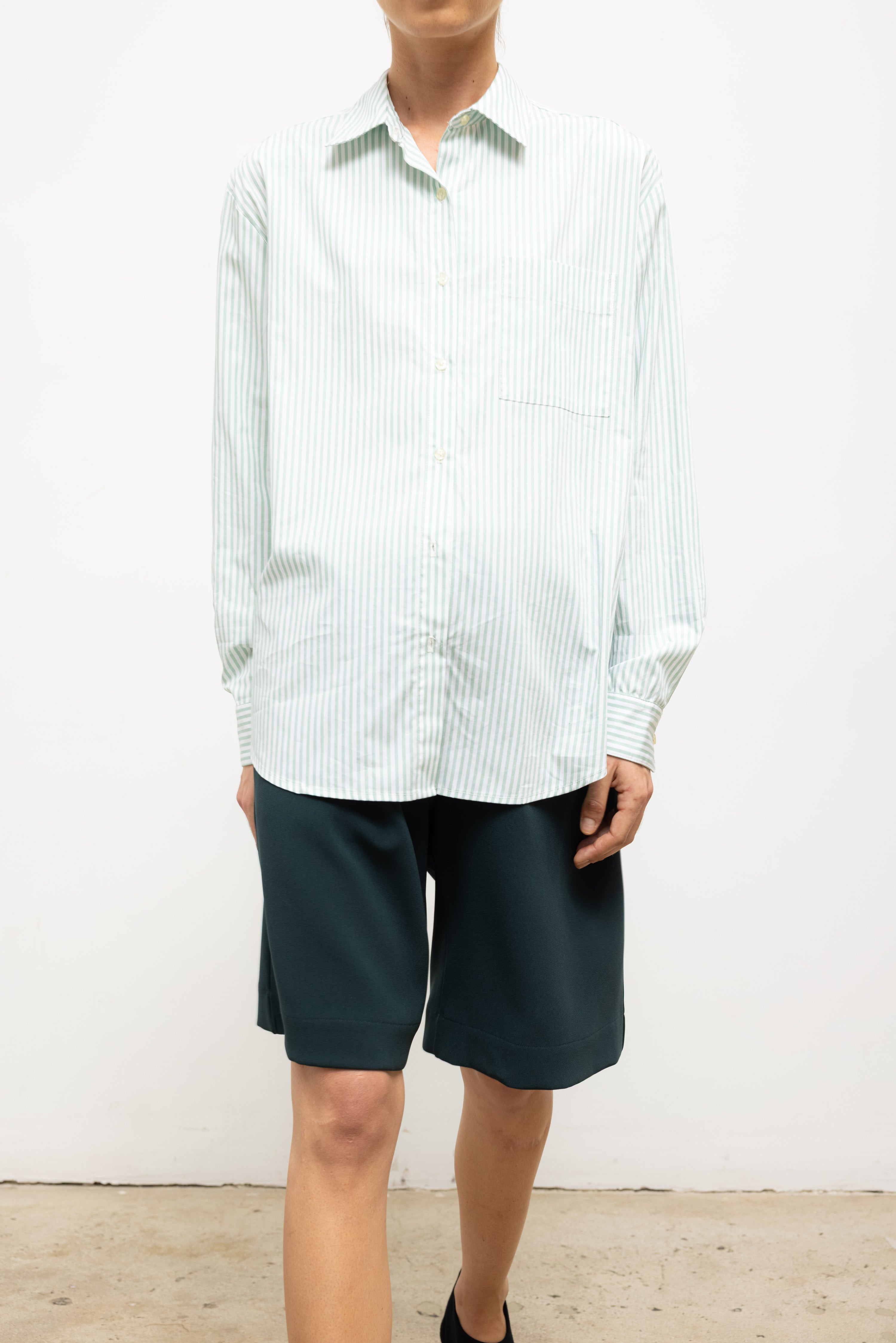 YOSHI STRIPE CLASSIC BUTTON DOWN