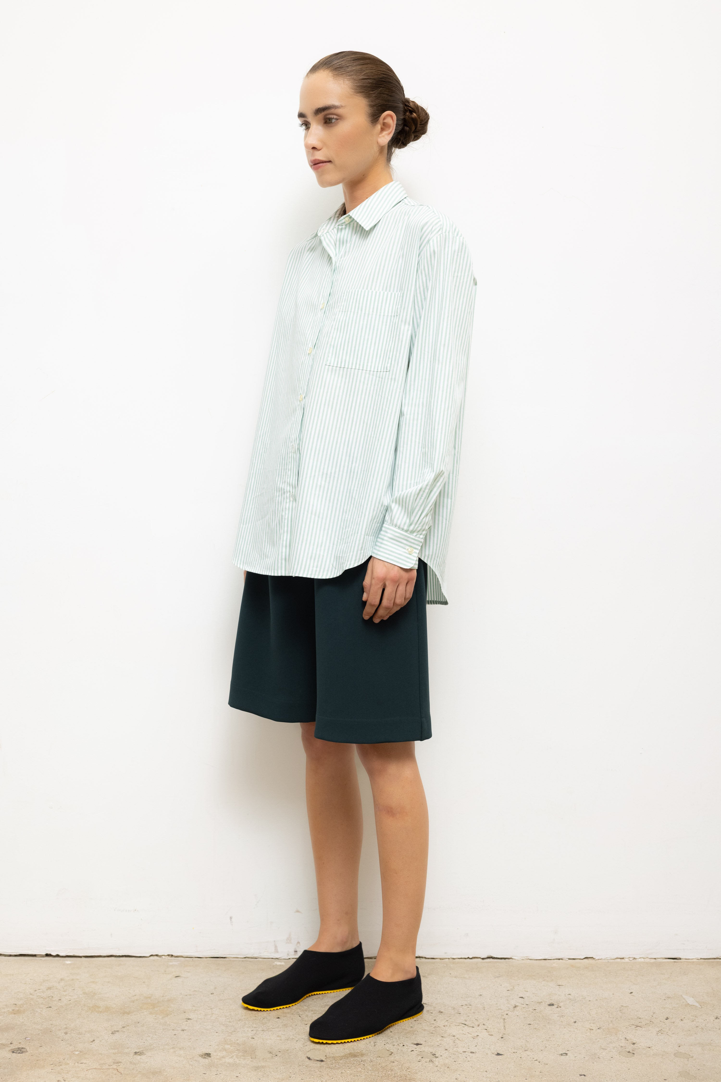 YOSHI STRIPE CLASSIC BUTTON DOWN
