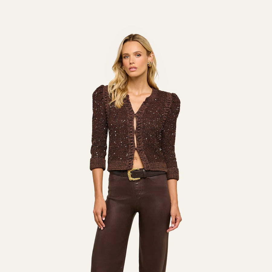 Thistle Sequined Cardigan