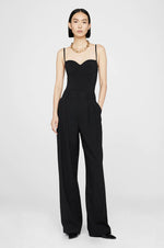Carrie Black Twill Pant