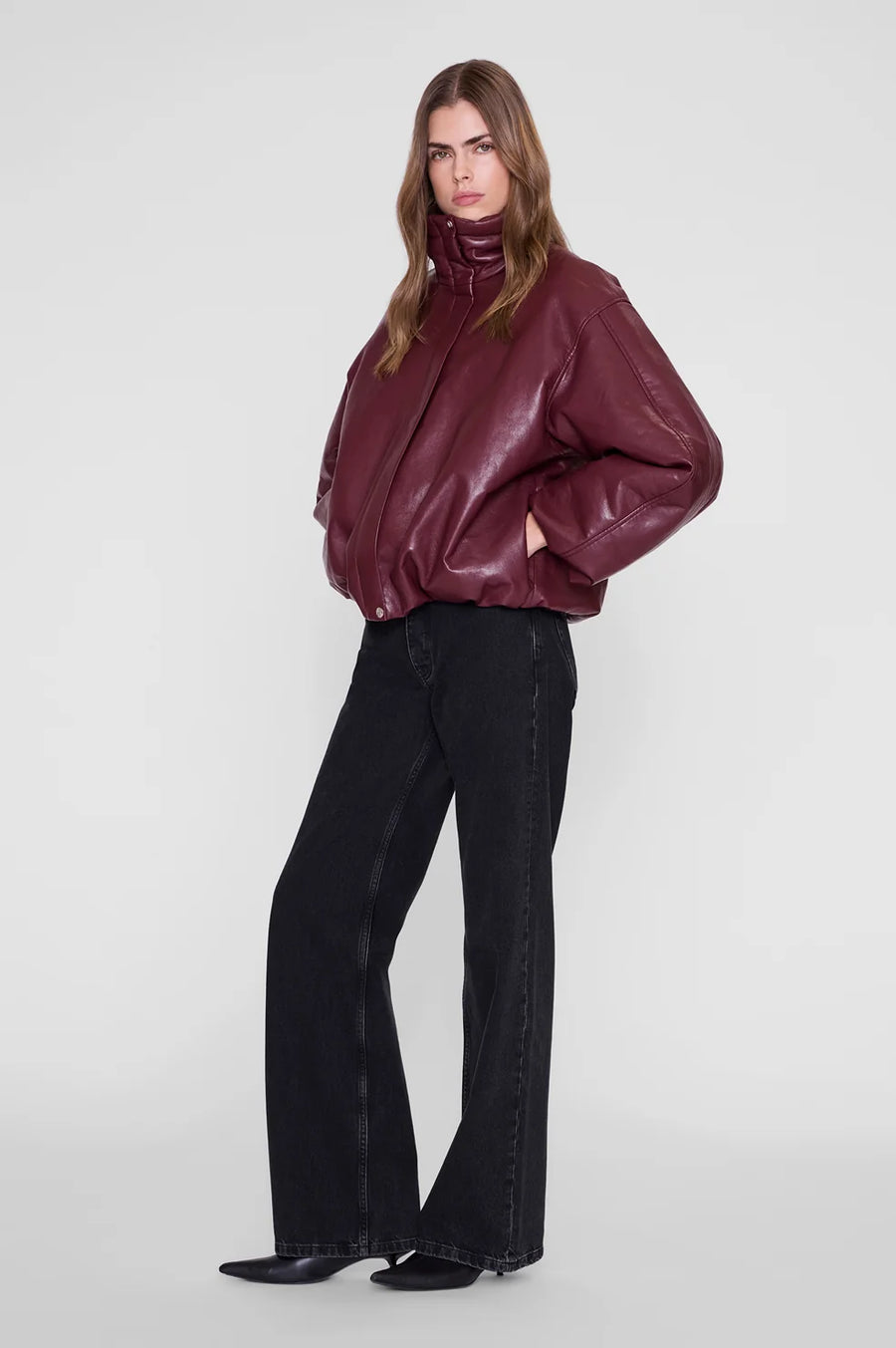 Cyrus Jacket in Burgundy