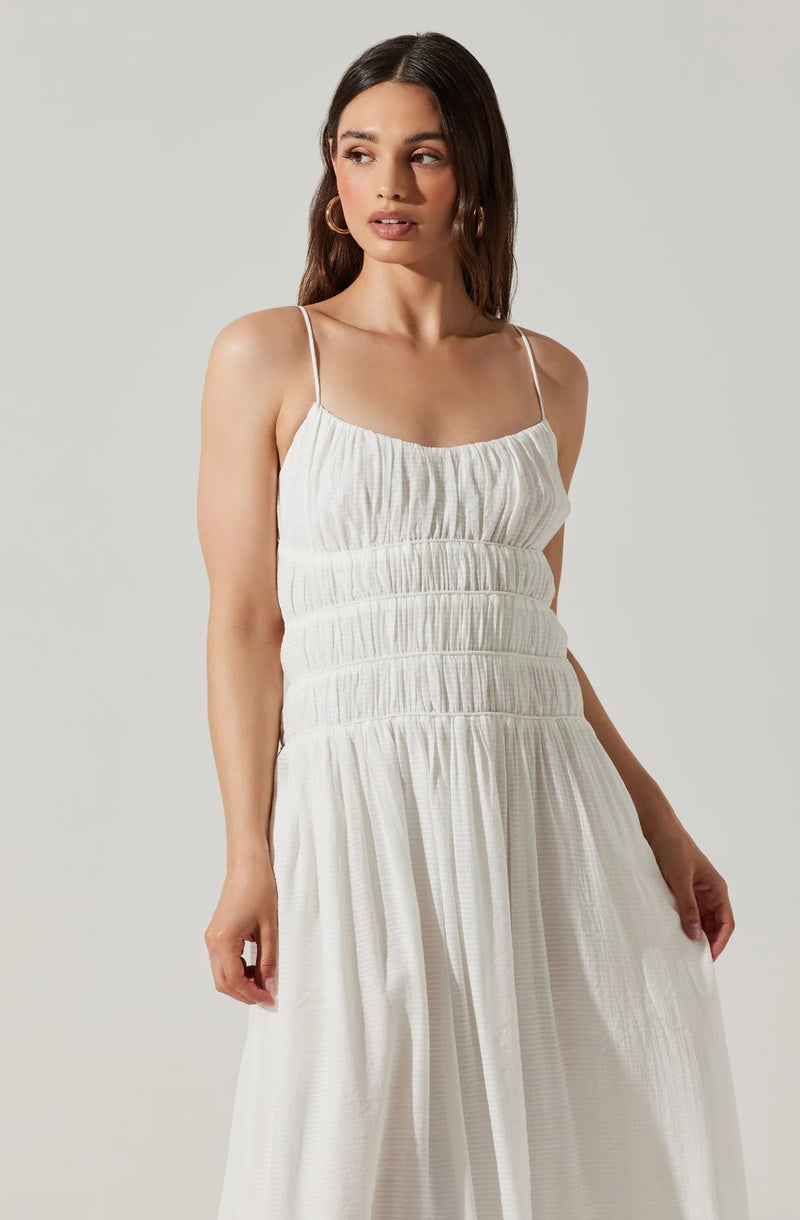 Andrina Dress - White