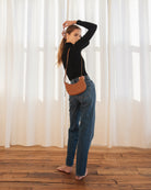 Mini Sling - Copper X Sienna Check