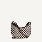 Mini Sling - Brown x Cream Check