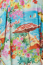 Capri Maxi Robe - Ocean