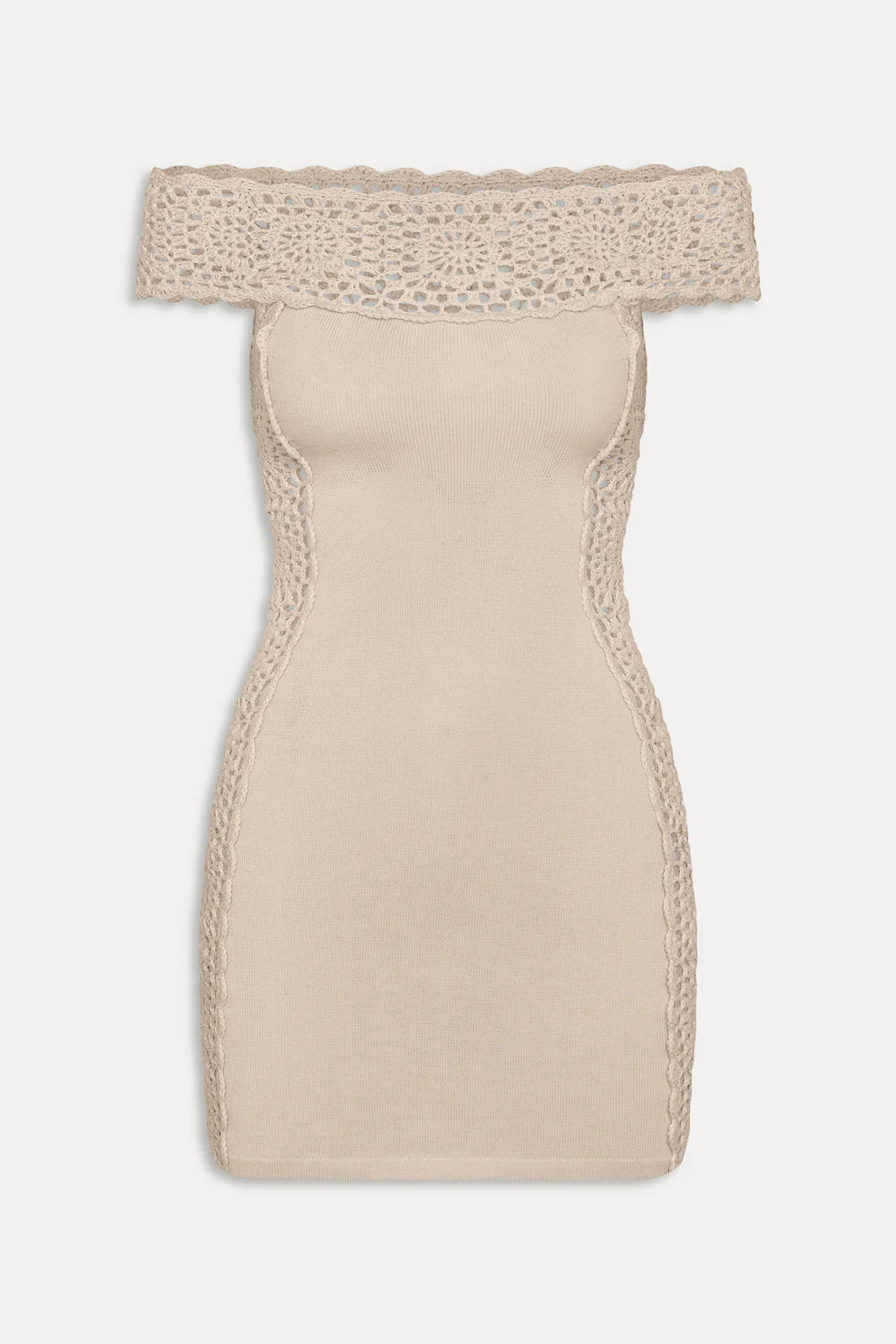crochet mini dress forever 21 Forever 21 Women's Crochet Lace Ruffle Mini Dress in White Large