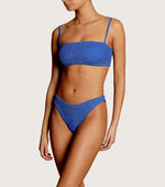 Gigi Bikini - Metallic Denim