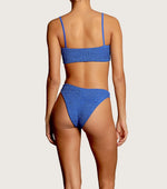 Gigi Bikini - Metallic Denim
