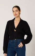 HEART SWEATER CARDIGAN