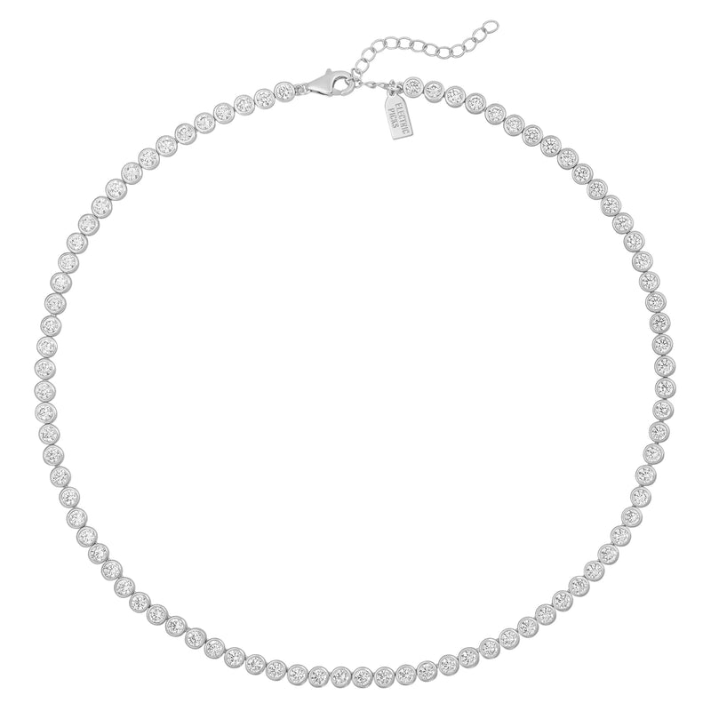 Jewel Necklace - Silver