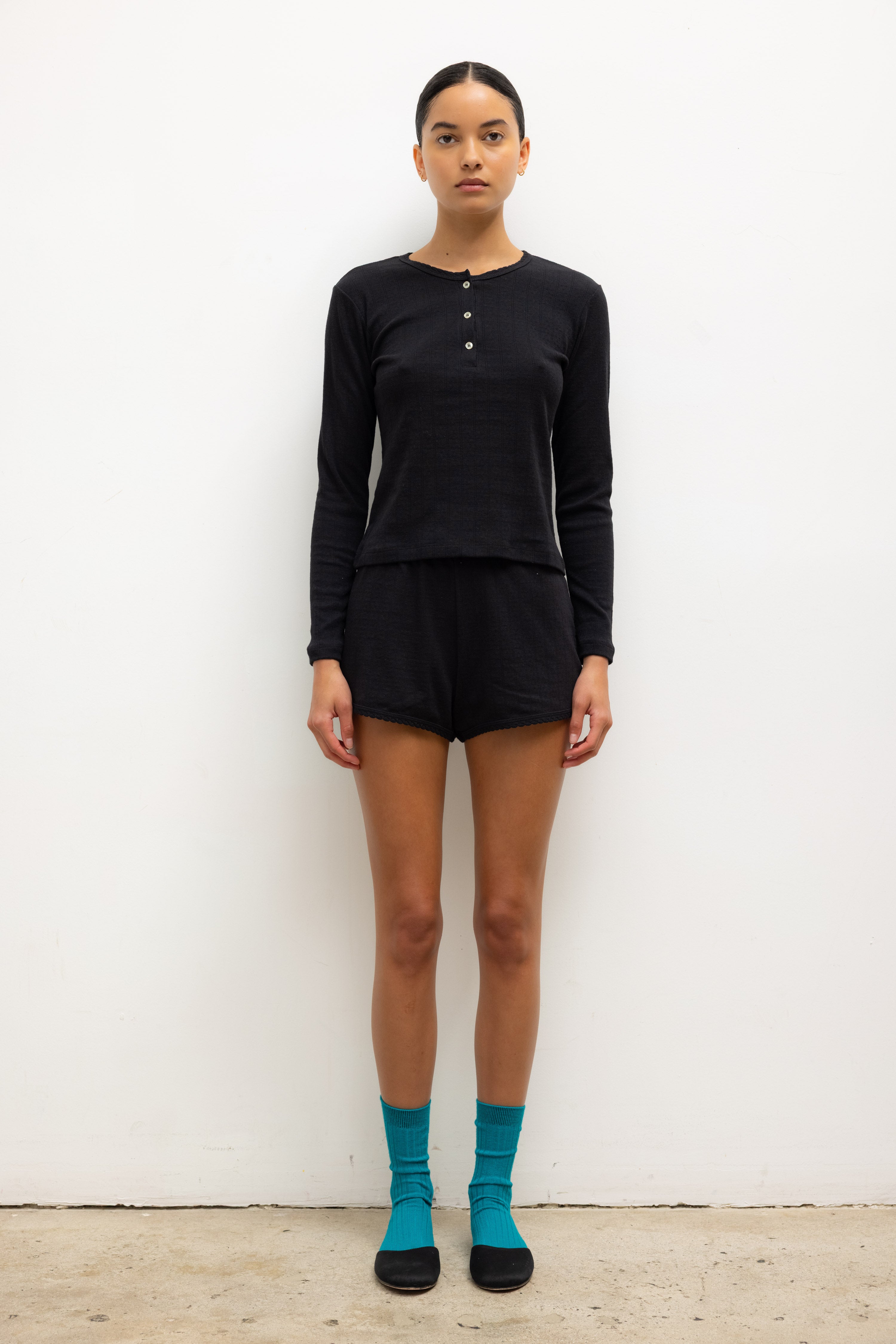 POINTELLE BOXER SHORT