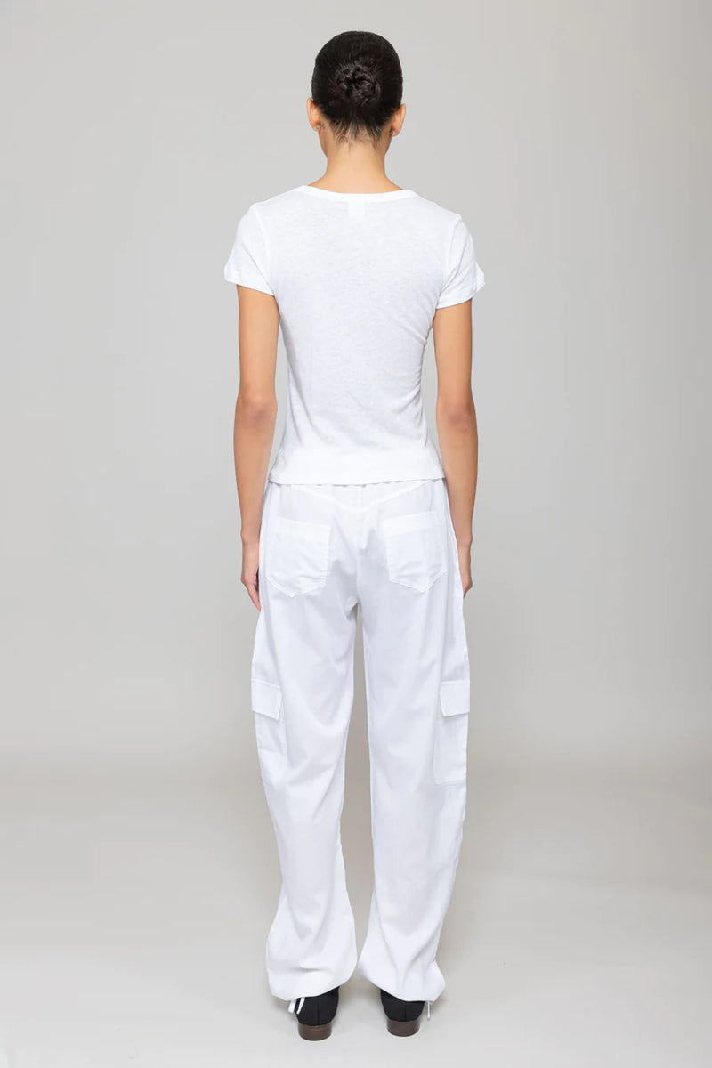 Yoko Cargo Pant - White