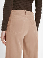 Le Slim Palazzo Corduroy Pant - Blush
