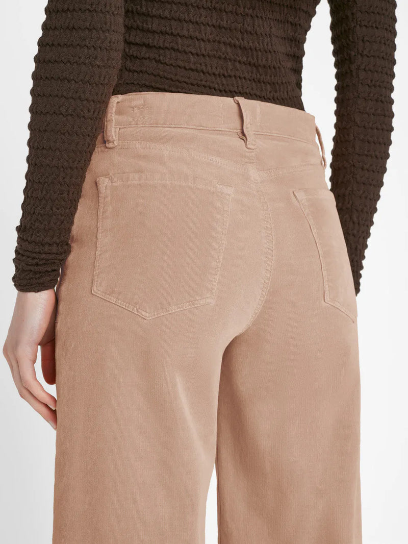 Le Slim Palazzo Corduroy Pant - Blush
