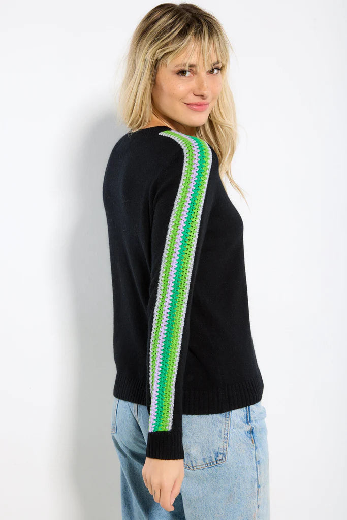 Linked In Cashmere Top