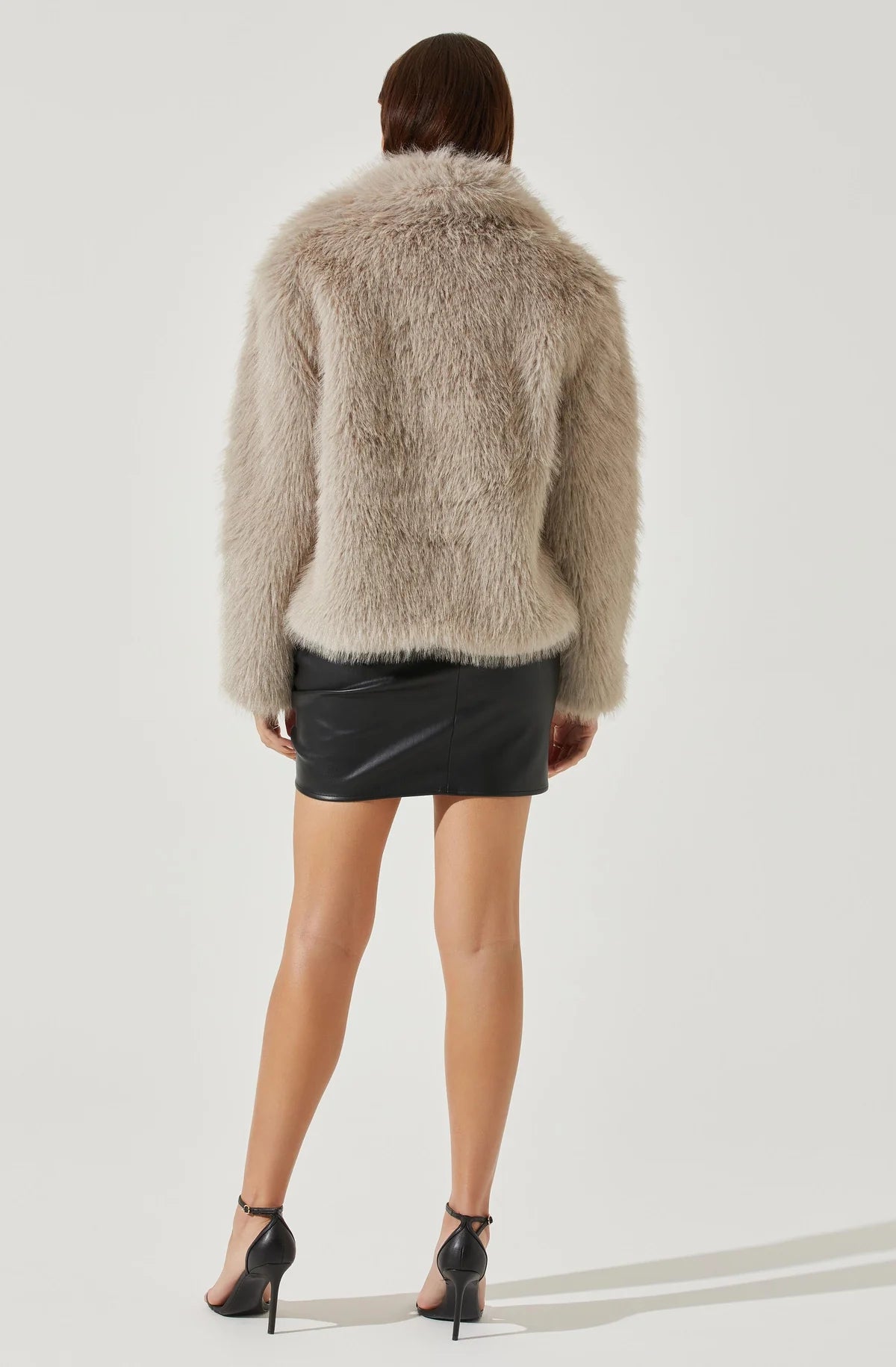 Lynx Faux Fur Coat – ASTR The Label