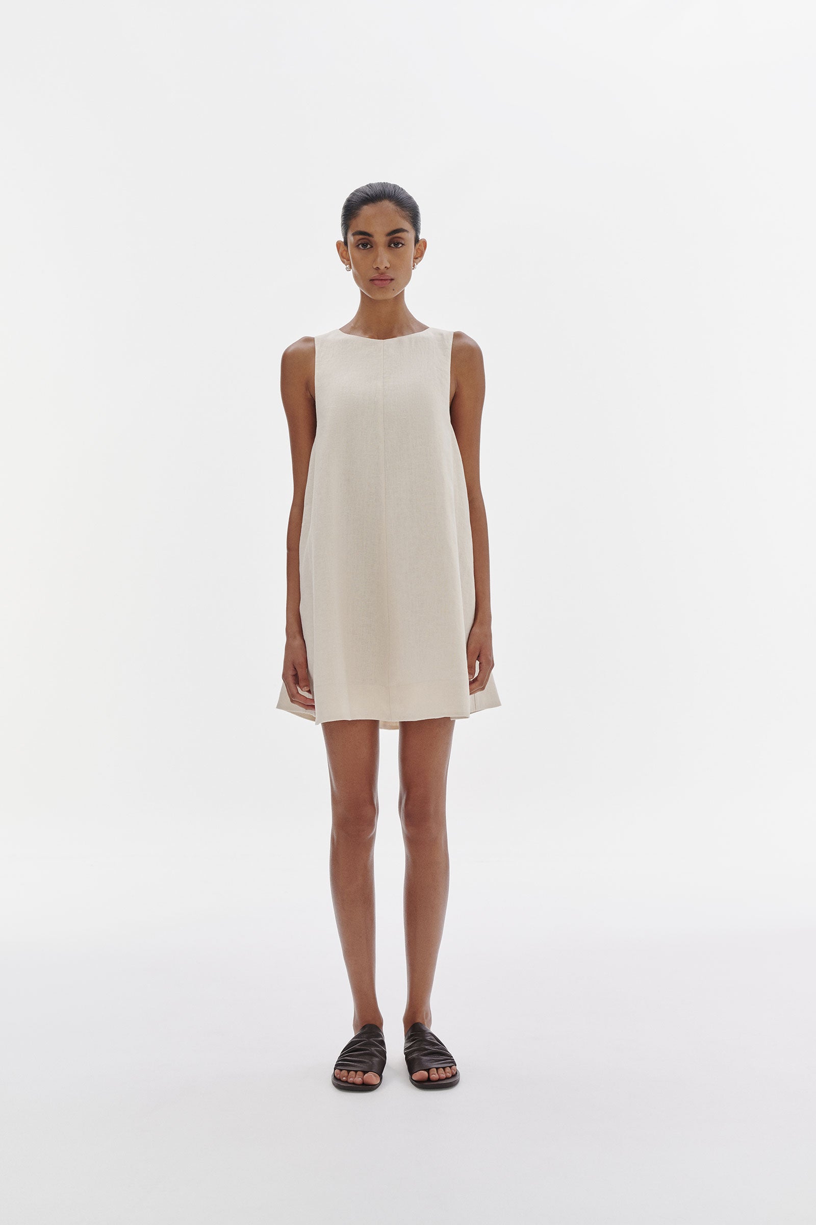 Nemi Linen Mini Dress