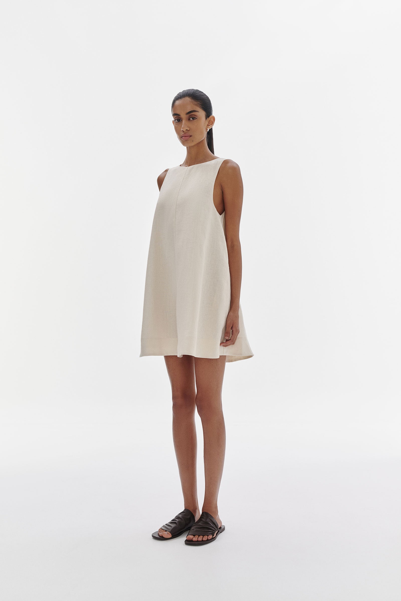 Nemi Linen Mini Dress