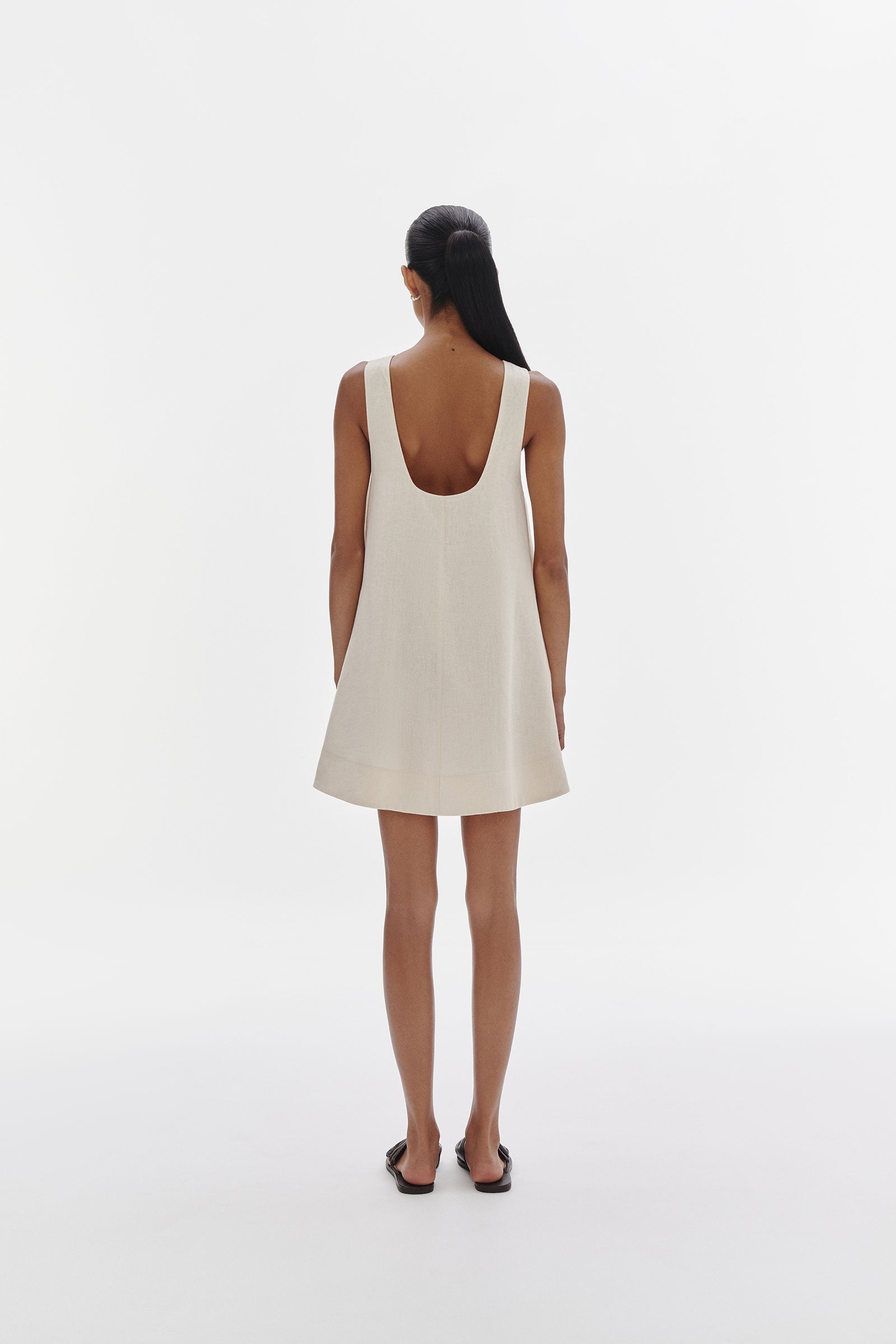 Nemi Linen Mini Dress