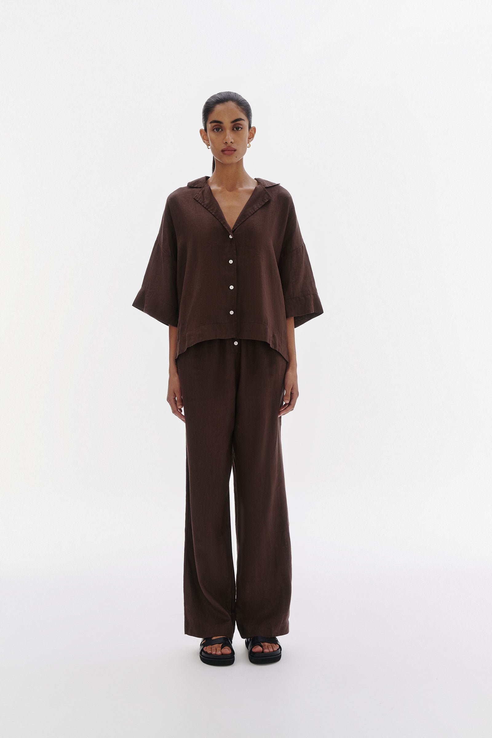Lounge Linen Shirt