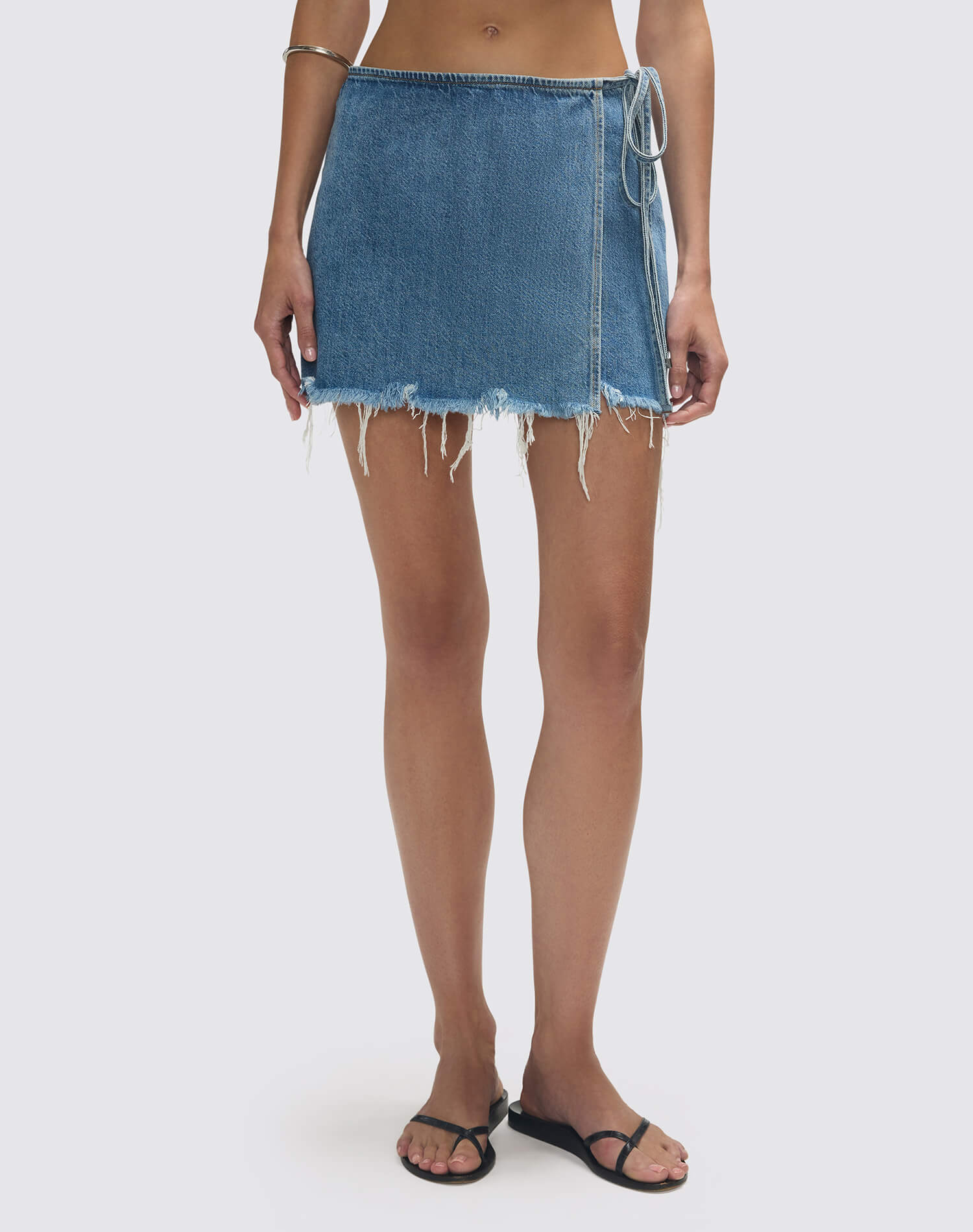 【THE MOZZ】Way Button Wrap Skirt The Button Wrap Skirt | Drift Boutique