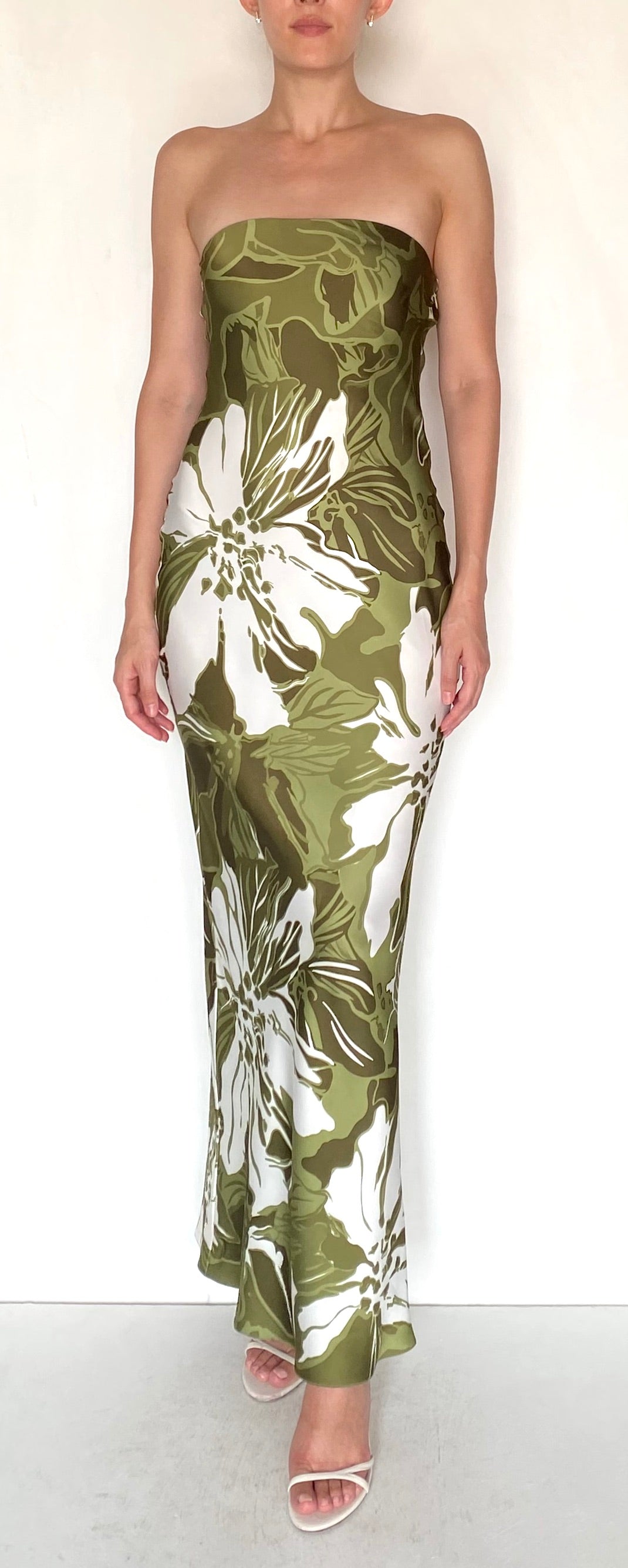 STRAPLESS MAXI DRESS