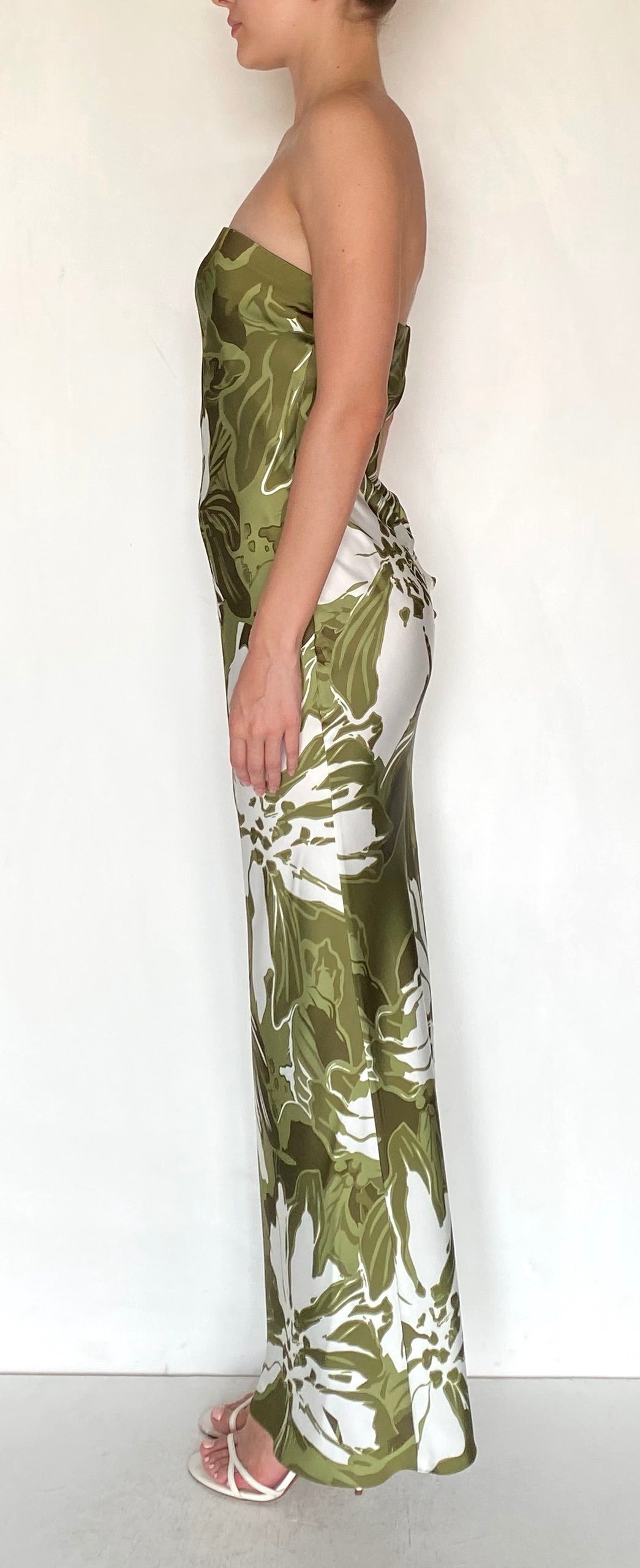 STRAPLESS MAXI DRESS