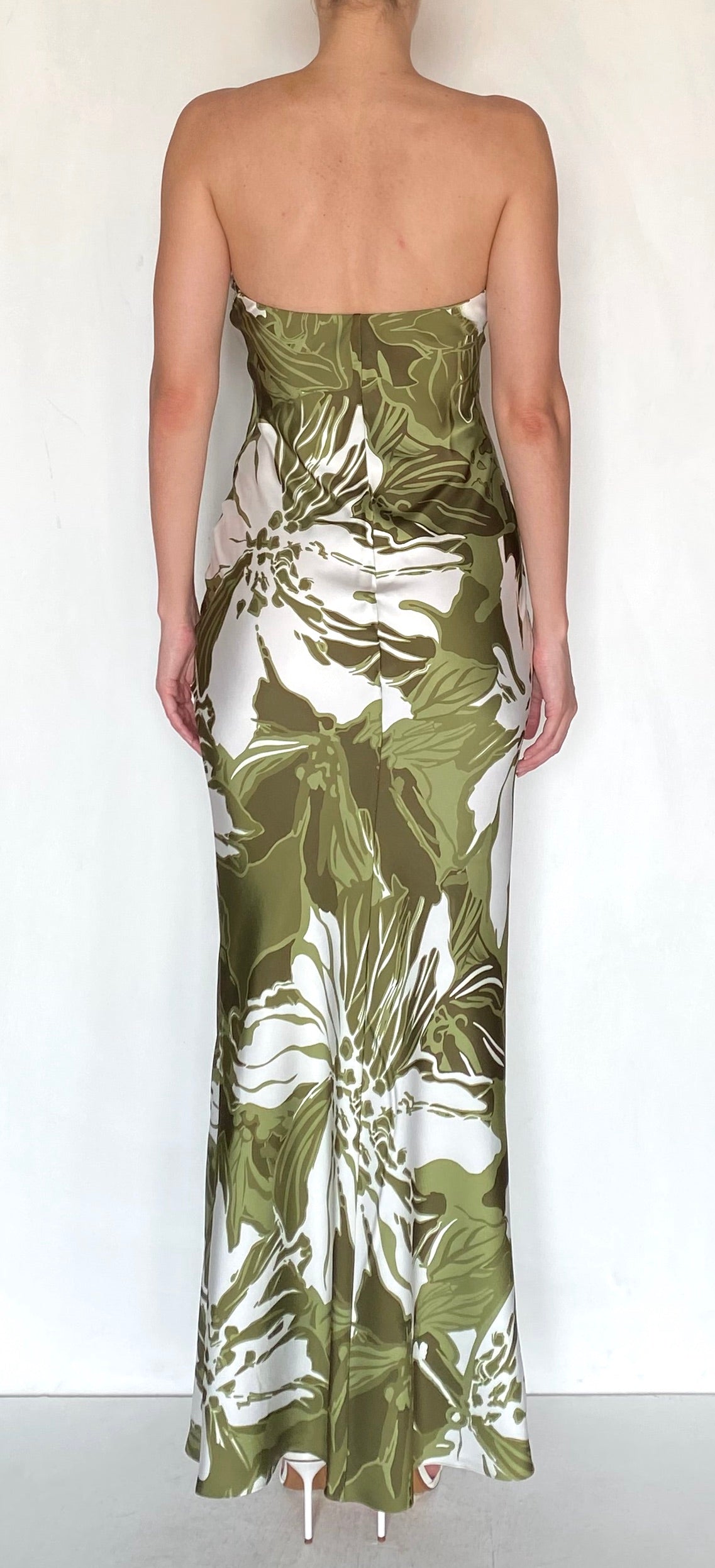 STRAPLESS MAXI DRESS