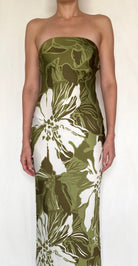 STRAPLESS MAXI DRESS