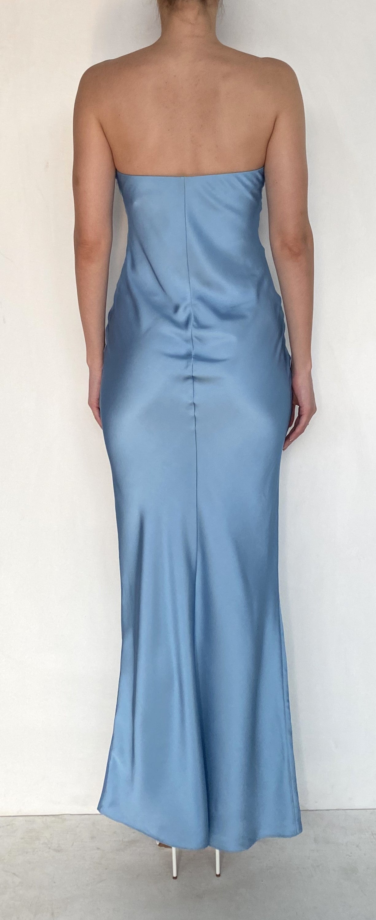 STRAPLESS MAXI DRESS