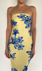 STRAPLESS MAXI DRESS