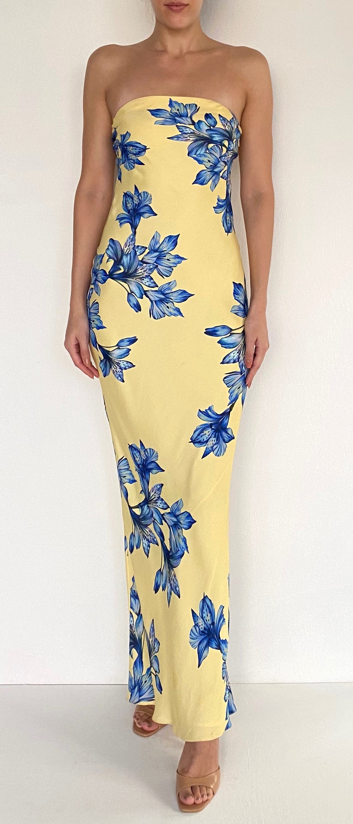 STRAPLESS MAXI DRESS