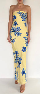 STRAPLESS MAXI DRESS