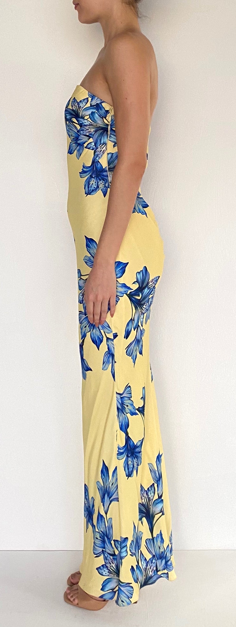 STRAPLESS MAXI DRESS