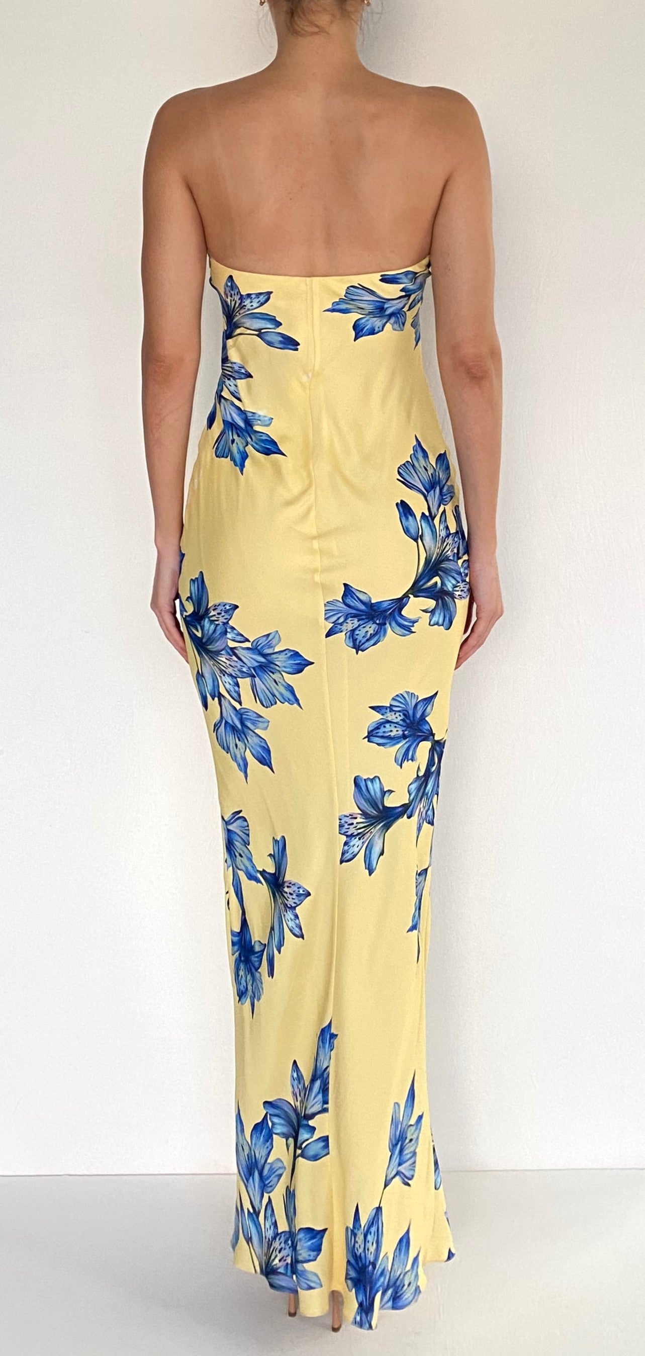 STRAPLESS MAXI DRESS