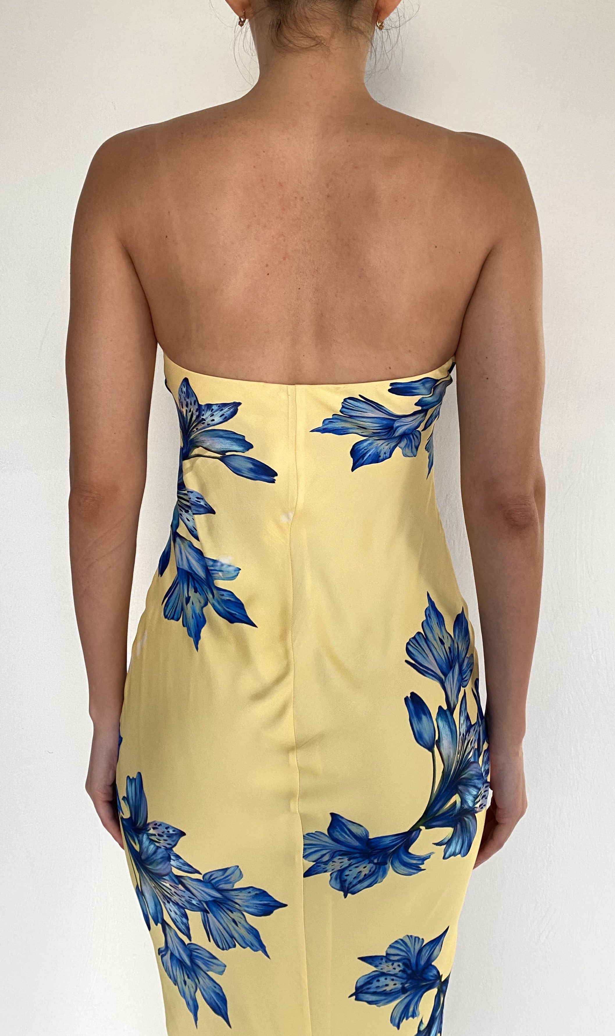 STRAPLESS MAXI DRESS