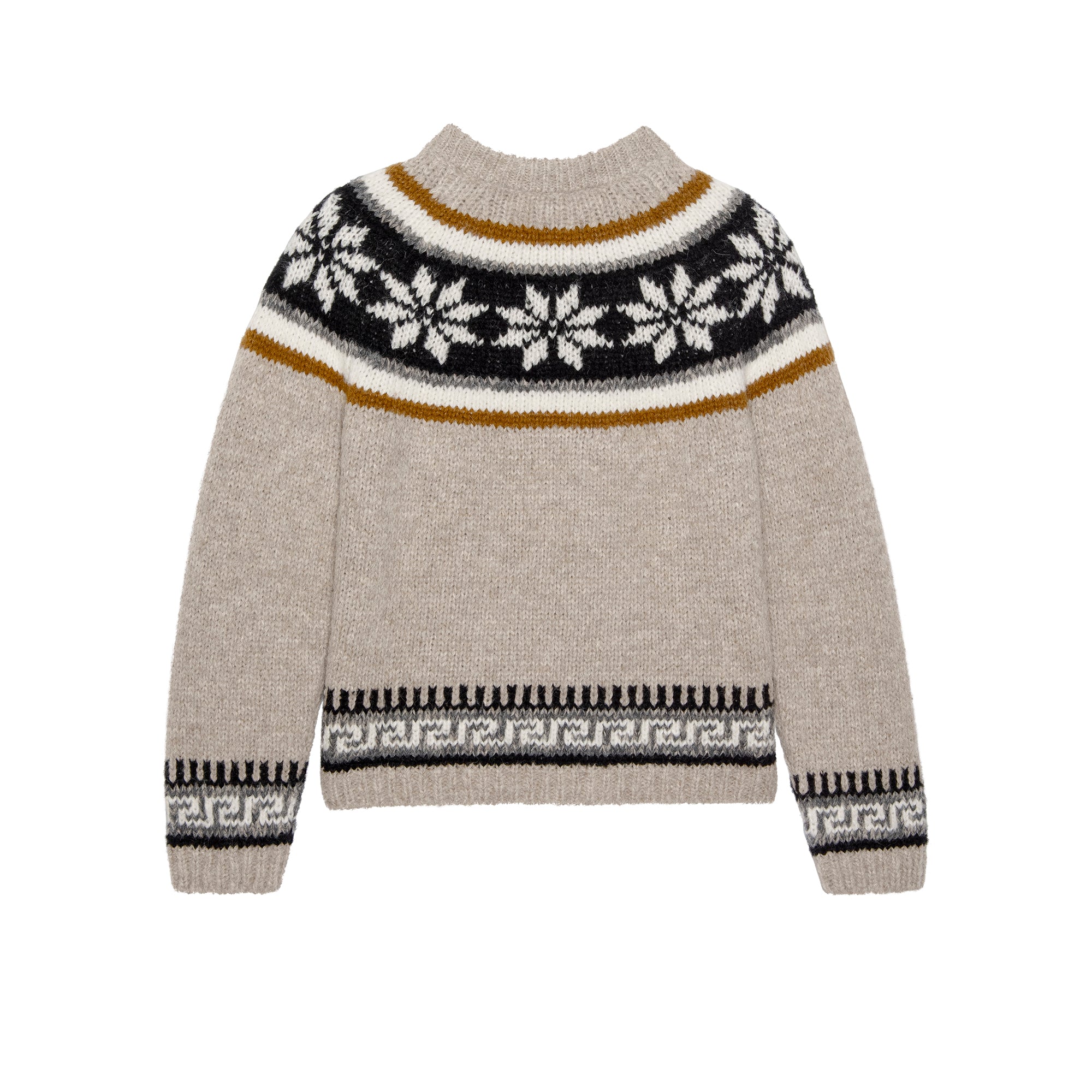 THE SNOWFLAKE FAIRISLE PULLOVER