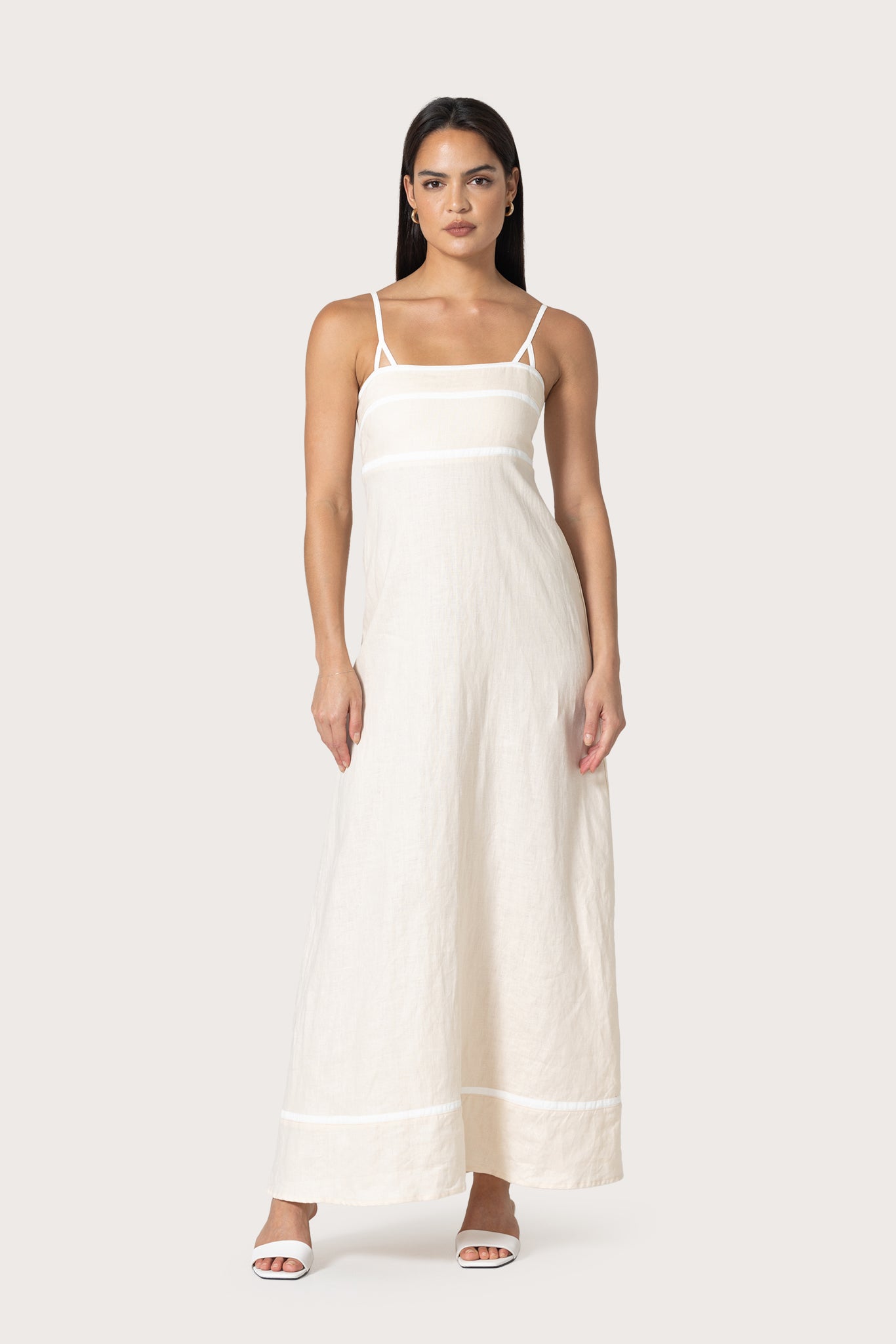 Candice Linen Maxi Dress